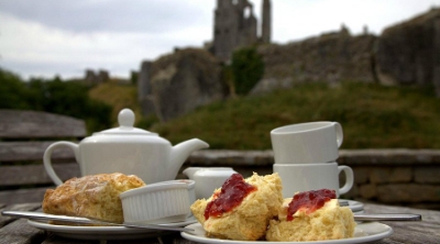 National Trust cream tea